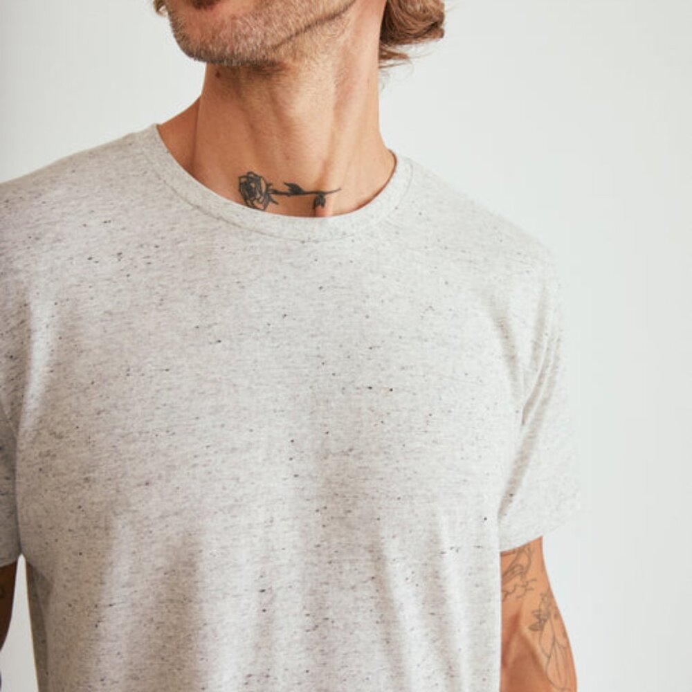 Marine Layer Respun Heathered Gray Tee Size M/L or XL NWOT